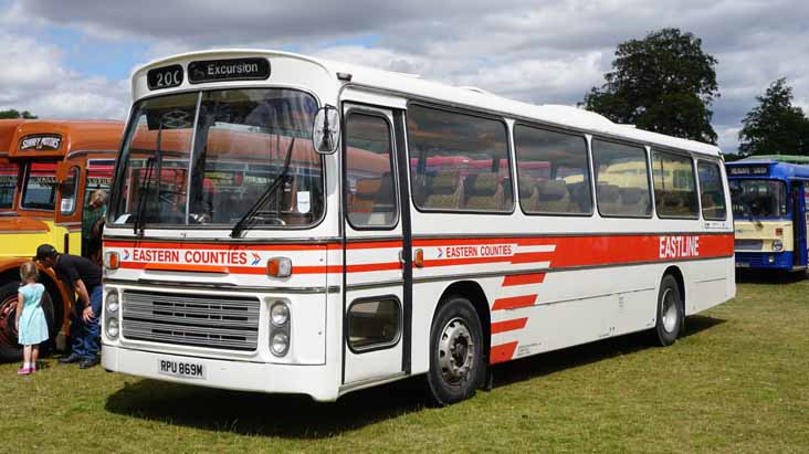Eastern Counties Bristol RELH6G ECW RE869